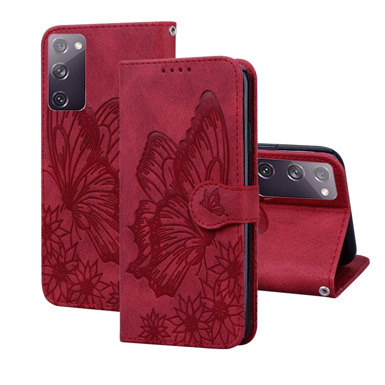 Retro Skin Feel Butterflies Embossing Horizontal Flip Leather Case with Holder & Card Slots & Wallet, For Samsung Galaxy Note20 5G, For Samsung Galaxy S20, For Samsung Galaxy S20 FE, For Samsung Galaxy S20+, For Samsung Galaxy S20 Ultra����������������...
