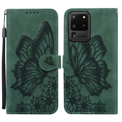 Retro Skin Feel Butterflies Embossing Horizontal Flip Leather Case with Holder & Card Slots & Wallet, For Samsung Galaxy Note20 5G, For Samsung Galaxy S20, For Samsung Galaxy S20 FE, For Samsung Galaxy S20+, For Samsung Galaxy S20 Ultra����������������...