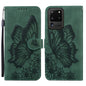 Retro Skin Feel Butterflies Embossing Horizontal Flip Leather Case with Holder & Card Slots & Wallet, For Samsung Galaxy Note20 5G, For Samsung Galaxy S20, For Samsung Galaxy S20 FE, For Samsung Galaxy S20+, For Samsung Galaxy S20 Ultra����������������...