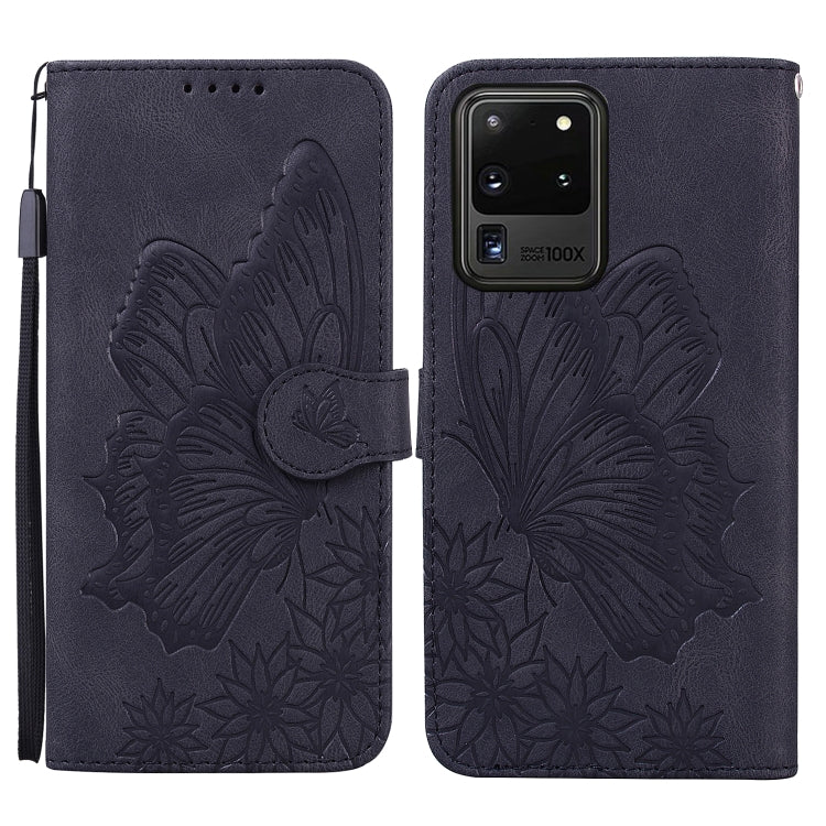 Retro Skin Feel Butterflies Embossing Horizontal Flip Leather Case with Holder & Card Slots & Wallet, For Samsung Galaxy Note20 5G, For Samsung Galaxy S20, For Samsung Galaxy S20 FE, For Samsung Galaxy S20+, For Samsung Galaxy S20 Ultra����������������...