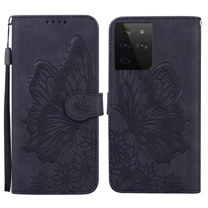 Retro Skin Feel Butterflies Embossing Horizontal Flip Leather Case with Holder & Card Slots & Wallet, For Samsung Galaxy Note20 5G, For Samsung Galaxy S20, For Samsung Galaxy S20 FE, For Samsung Galaxy S20+, For Samsung Galaxy S20 Ultra����������������...