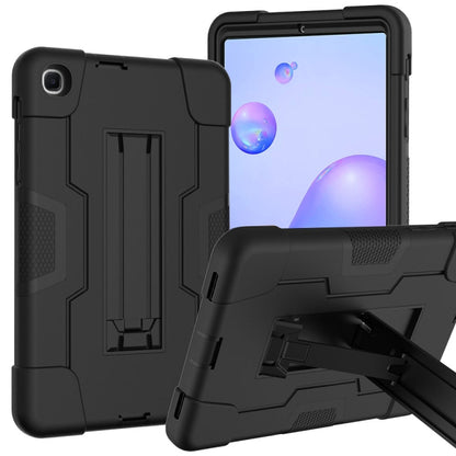 Contrast Color Robot Shockproof Silicon + PC Protective Case with Holder, For Samsung Galaxy Tab S6 Lite P610, For Samsung Galaxy Tab A 8.4 (2020) T307, For Samsung Galaxy Tab A7 10.4 (2020) T500