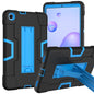 Contrast Color Robot Shockproof Silicon + PC Protective Case with Holder, For Samsung Galaxy Tab S6 Lite P610, For Samsung Galaxy Tab A 8.4 (2020) T307, For Samsung Galaxy Tab A7 10.4 (2020) T500