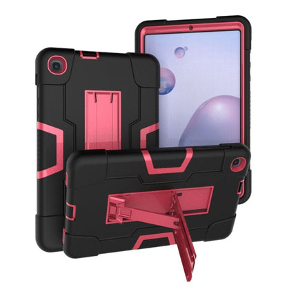 Contrast Color Robot Shockproof Silicon + PC Protective Case with Holder, For Samsung Galaxy Tab S6 Lite P610, For Samsung Galaxy Tab A 8.4 (2020) T307, For Samsung Galaxy Tab A7 10.4 (2020) T500
