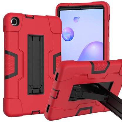 Contrast Color Robot Shockproof Silicon + PC Protective Case with Holder, For Samsung Galaxy Tab S6 Lite P610, For Samsung Galaxy Tab A 8.4 (2020) T307, For Samsung Galaxy Tab A7 10.4 (2020) T500
