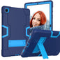 Contrast Color Robot Shockproof Silicon + PC Protective Case with Holder, For Samsung Galaxy Tab S6 Lite P610, For Samsung Galaxy Tab A 8.4 (2020) T307, For Samsung Galaxy Tab A7 10.4 (2020) T500