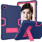 Contrast Color Robot Shockproof Silicon + PC Protective Case with Holder, For Samsung Galaxy Tab S6 Lite P610, For Samsung Galaxy Tab A 8.4 (2020) T307, For Samsung Galaxy Tab A7 10.4 (2020) T500