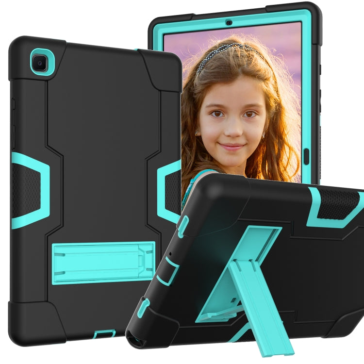 Contrast Color Robot Shockproof Silicon + PC Protective Case with Holder, For Samsung Galaxy Tab S6 Lite P610, For Samsung Galaxy Tab A 8.4 (2020) T307, For Samsung Galaxy Tab A7 10.4 (2020) T500
