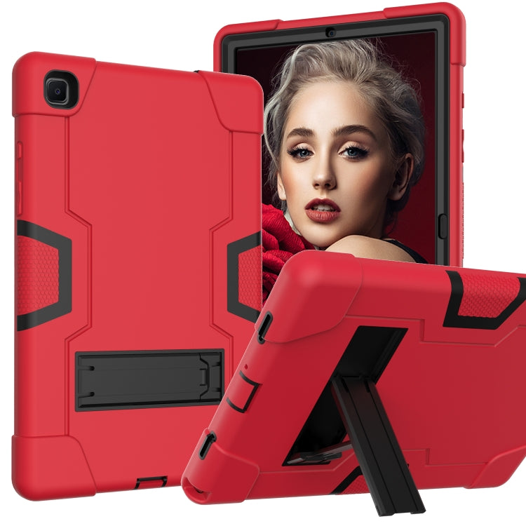 Contrast Color Robot Shockproof Silicon + PC Protective Case with Holder, For Samsung Galaxy Tab S6 Lite P610, For Samsung Galaxy Tab A 8.4 (2020) T307, For Samsung Galaxy Tab A7 10.4 (2020) T500