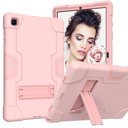 Contrast Color Robot Shockproof Silicon + PC Protective Case with Holder, For Samsung Galaxy Tab S6 Lite P610, For Samsung Galaxy Tab A 8.4 (2020) T307, For Samsung Galaxy Tab A7 10.4 (2020) T500