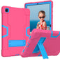 Contrast Color Robot Shockproof Silicon + PC Protective Case with Holder, For Samsung Galaxy Tab S6 Lite P610, For Samsung Galaxy Tab A 8.4 (2020) T307, For Samsung Galaxy Tab A7 10.4 (2020) T500