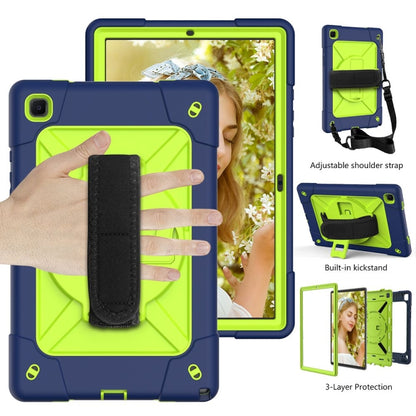 Contrast Color Silicone + PC Combination Case with Holder