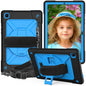 Contrast Color Silicone + PC Combination Case with Holder