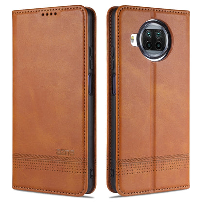 AZNS Magnetic Calf Texture Horizontal Flip Leather Case with Card Slots & Holder & Wallet, For Samsung Galaxy A12, For Samsung Galaxy S21 5G, For Xiaomi Mi 10T Lite 5G