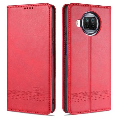 AZNS Magnetic Calf Texture Horizontal Flip Leather Case with Card Slots & Holder & Wallet, For Samsung Galaxy A12, For Samsung Galaxy S21 5G, For Xiaomi Mi 10T Lite 5G