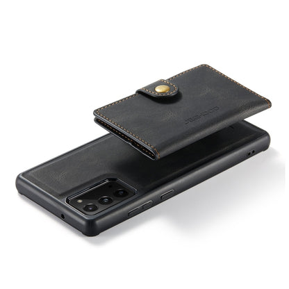 JEEHOOD Retro Magnetic Detachable Protective Case with Wallet & Card Slot & Holder, For Samsung Galaxy Note20, For Samsung Galaxy S21 5G, For Samsung Galaxy S21+ 5G, For Samsung Galaxy S21 Ultra 5G