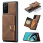 JEEHOOD Retro Magnetic Detachable Protective Case with Wallet & Card Slot & Holder, For Samsung Galaxy Note20, For Samsung Galaxy S21 5G, For Samsung Galaxy S21+ 5G, For Samsung Galaxy S21 Ultra 5G