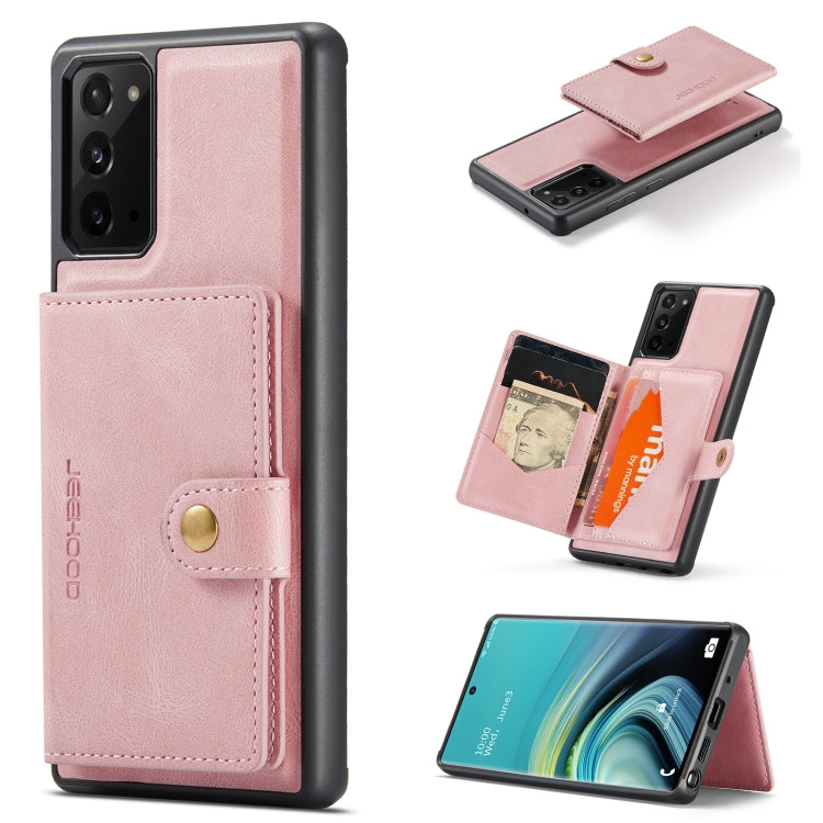 JEEHOOD Retro Magnetic Detachable Protective Case with Wallet & Card Slot & Holder, For Samsung Galaxy Note20, For Samsung Galaxy S21 5G, For Samsung Galaxy S21+ 5G, For Samsung Galaxy S21 Ultra 5G