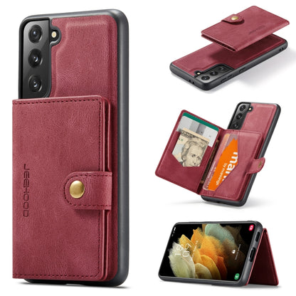 JEEHOOD Retro Magnetic Detachable Protective Case with Wallet & Card Slot & Holder, For Samsung Galaxy Note20, For Samsung Galaxy S21 5G, For Samsung Galaxy S21+ 5G, For Samsung Galaxy S21 Ultra 5G