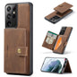 JEEHOOD Retro Magnetic Detachable Protective Case with Wallet & Card Slot & Holder, For Samsung Galaxy Note20, For Samsung Galaxy S21 5G, For Samsung Galaxy S21+ 5G, For Samsung Galaxy S21 Ultra 5G