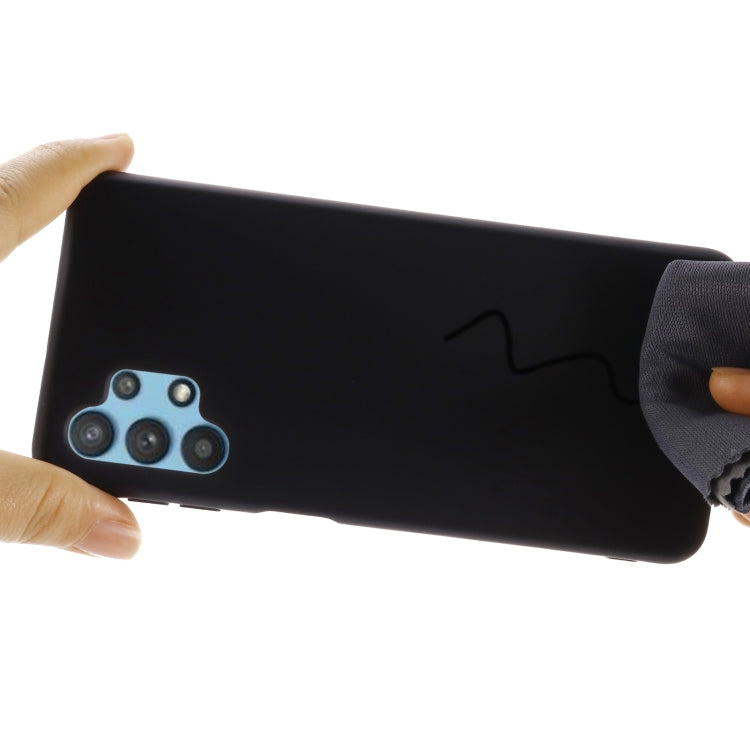 Pure Color Liquid Silicone Shockproof Full Coverage Case