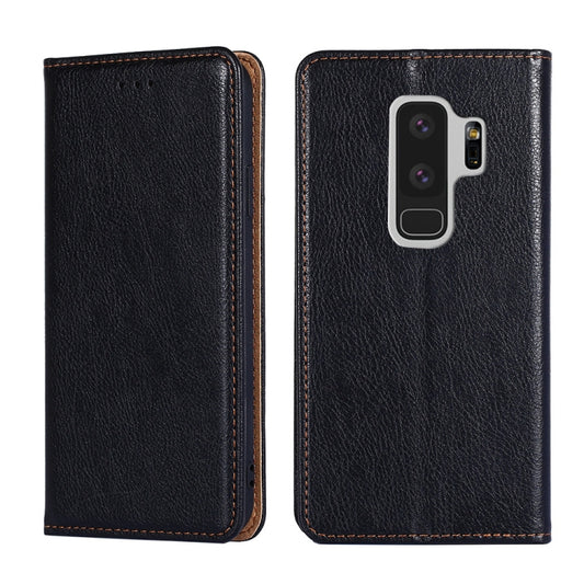 PU + TPU Gloss Oil Solid Color Magnetic Horizontal Flip Leather Case with Holder & Card Slot & Wallet, For Samsung Galaxy S9+, For Samsung Galaxy S10, For Samsung Galaxy S10 5G, For Samsung Galaxy S10+, For Samsung Galaxy S10e, For Samsung Galaxy S20��...