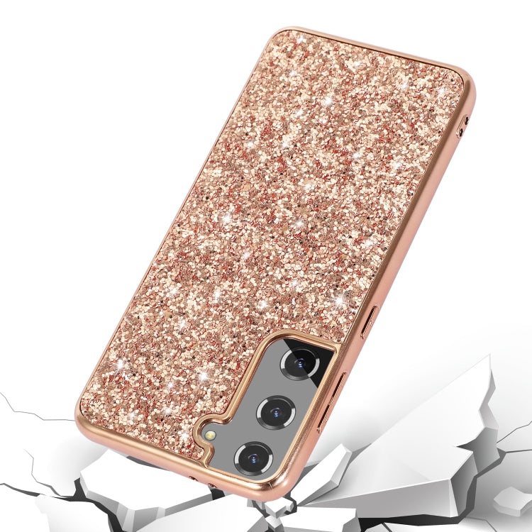 Glitter Powder Shockproof TPU Protective Case, For Samsung Galaxy S21 5G, For Samsung Galaxy S21 Plus 5G, For Samsung Galaxy S21 Ultra 5G