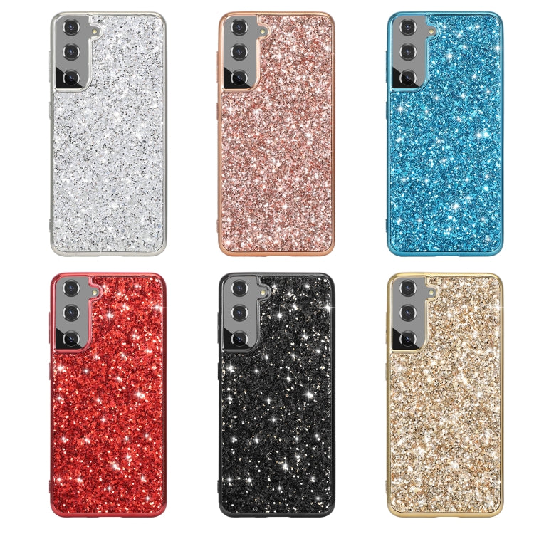 Glitter Powder Shockproof TPU Protective Case, For Samsung Galaxy S21 5G, For Samsung Galaxy S21 Plus 5G, For Samsung Galaxy S21 Ultra 5G