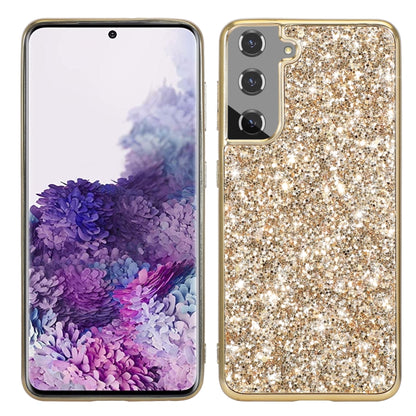 Glitter Powder Shockproof TPU Protective Case, For Samsung Galaxy S21 5G, For Samsung Galaxy S21 Plus 5G, For Samsung Galaxy S21 Ultra 5G