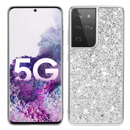 Glitter Powder Shockproof TPU Protective Case, For Samsung Galaxy S21 5G, For Samsung Galaxy S21 Plus 5G, For Samsung Galaxy S21 Ultra 5G