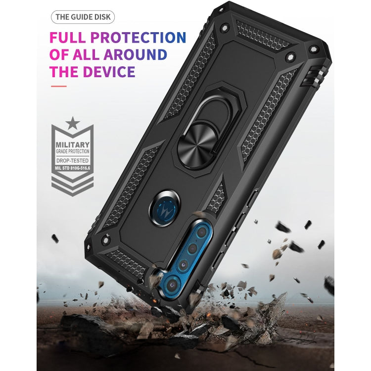 Shockproof TPU + PC Protective Case with 360 Degree Rotating Holder, For Motorola Moto One Fusion Plus, For Xiaomi Mi 10T Pro 5G, For Huawei P Smart 2021