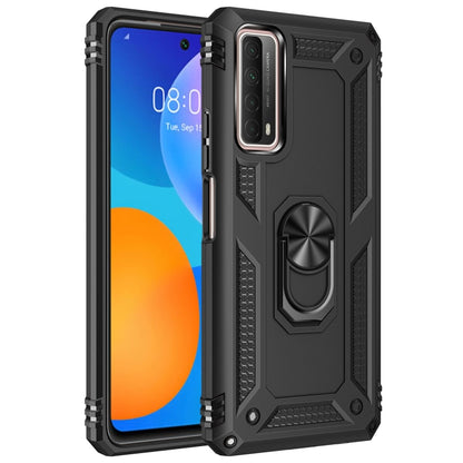 Shockproof TPU + PC Protective Case with 360 Degree Rotating Holder, For Motorola Moto One Fusion Plus, For Xiaomi Mi 10T Pro 5G, For Huawei P Smart 2021