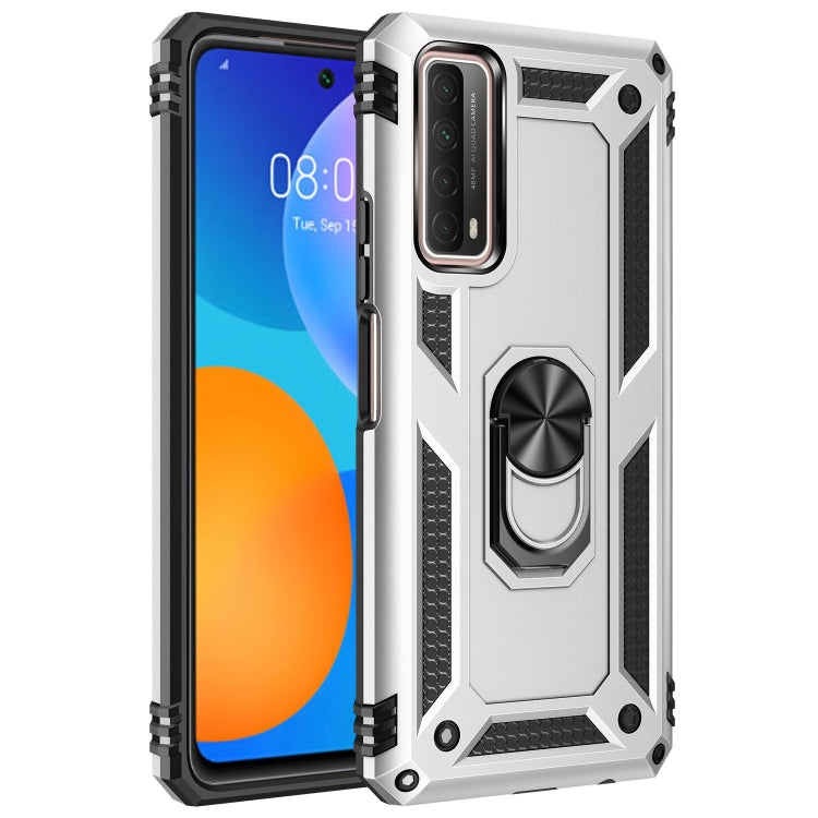 Shockproof TPU + PC Protective Case with 360 Degree Rotating Holder, For Motorola Moto One Fusion Plus, For Xiaomi Mi 10T Pro 5G, For Huawei P Smart 2021