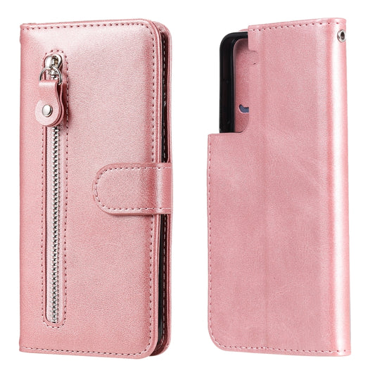 Fashion Calf Texture Zipper Horizontal Flip Leather Case with Holder & Card Slots & Wallet, For Samsung Galaxy S21 5G, For Samsung Galaxy S21 Plus 5G, For Samsung Galaxy S21 Ultra 5G