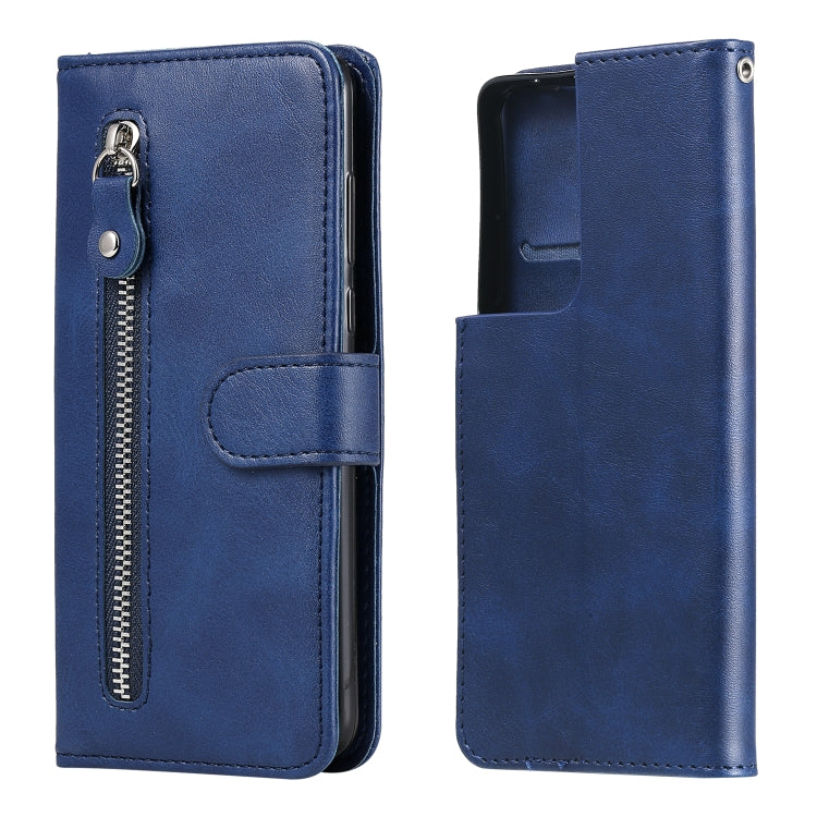Fashion Calf Texture Zipper Horizontal Flip Leather Case with Holder & Card Slots & Wallet, For Samsung Galaxy S21 5G, For Samsung Galaxy S21 Plus 5G, For Samsung Galaxy S21 Ultra 5G