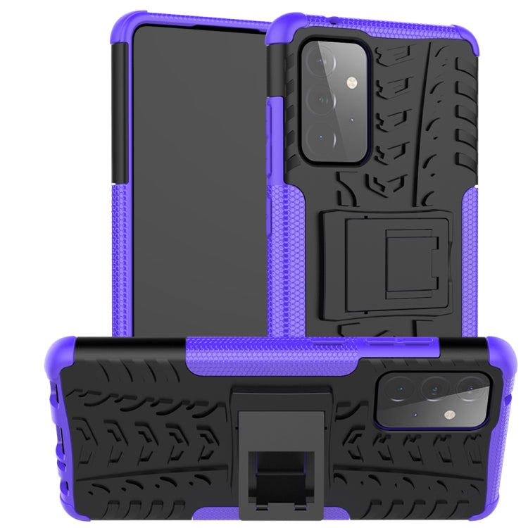 Tire Texture Shockproof TPU+PC Protective Case with Holder, For Samsung Galaxy A72 5G / 4G, For Samsung Galaxy A72 5G / 4G5G, For Samsung Galaxy A52 5G / 4G, For OnePlus 9, For Lenovo Tab M8 (2020) TB-8705F 8.0 inch