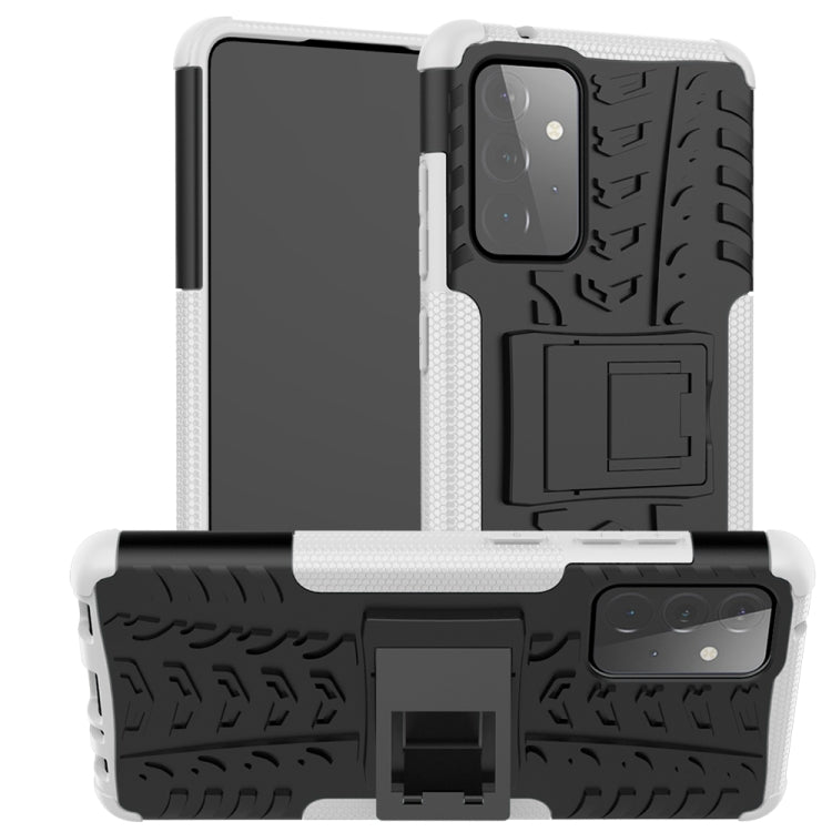 Tire Texture Shockproof TPU+PC Protective Case with Holder, For Samsung Galaxy A72 5G / 4G, For Samsung Galaxy A72 5G / 4G5G, For Samsung Galaxy A52 5G / 4G, For OnePlus 9, For Lenovo Tab M8 (2020) TB-8705F 8.0 inch