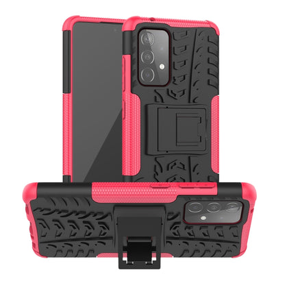 Tire Texture Shockproof TPU+PC Protective Case with Holder, For Samsung Galaxy A72 5G / 4G, For Samsung Galaxy A72 5G / 4G5G, For Samsung Galaxy A52 5G / 4G, For OnePlus 9, For Lenovo Tab M8 (2020) TB-8705F 8.0 inch