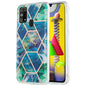 3D Electroplating Marble Pattern TPU Protective Case