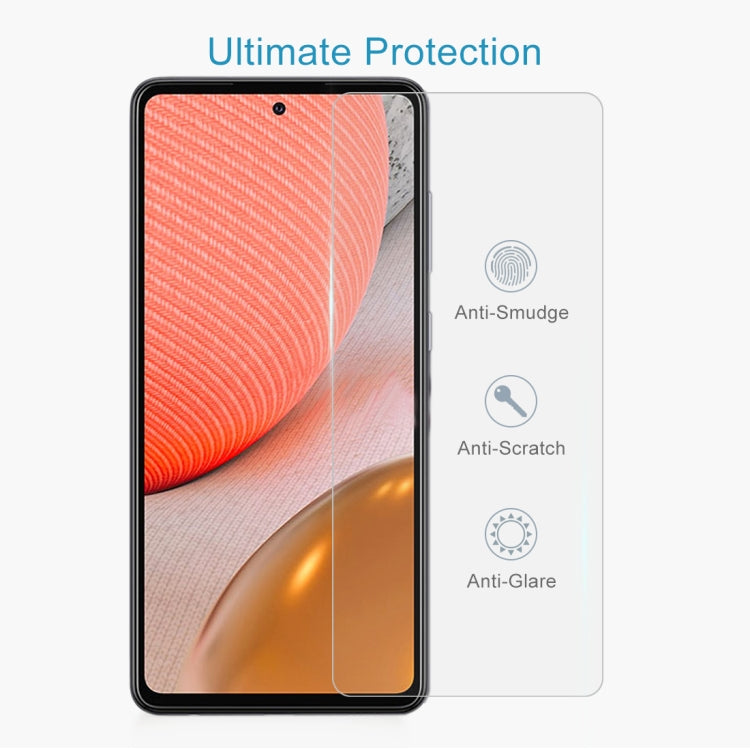 10 PCS 0.26mm 9H 2.5D Tempered Glass Film, For Samsung Galaxy A72 5G / 4G (10pcs), For Samsung Galaxy A52 5G (10pcs)