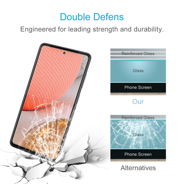 10 PCS 0.26mm 9H 2.5D Tempered Glass Film, For Samsung Galaxy A72 5G / 4G (10pcs), For Samsung Galaxy A52 5G (10pcs)