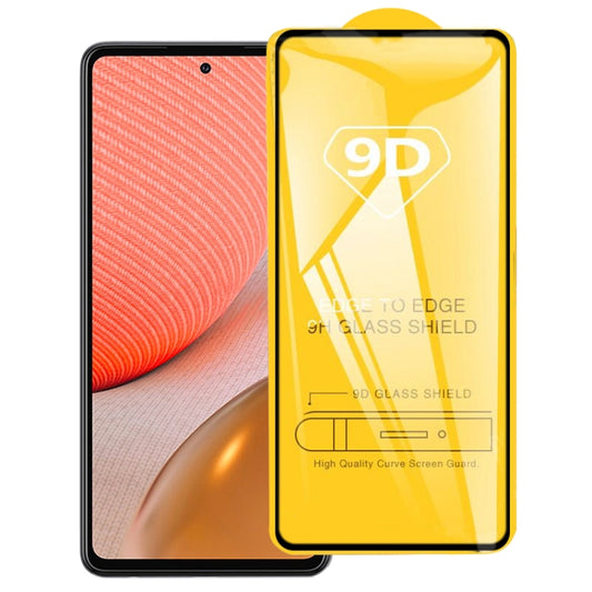9D Full Glue Full Screen Tempered Glass Film, For Samsung Galaxy A72 5G / 4G (1pc), For Samsung Galaxy A52 5G/ 4G (1 PC), For Samsung Galaxy A52 5G / 4G (1 PC)