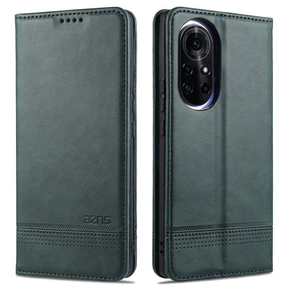 AZNS Magnetic Calf Texture Horizontal Flip Leather Case with Card Slots & Holder & Wallet, For Samsung Galaxy S21 Ultra 5G, For Huawei nova 8 5G, For Huawei nova 8 Pro 5G