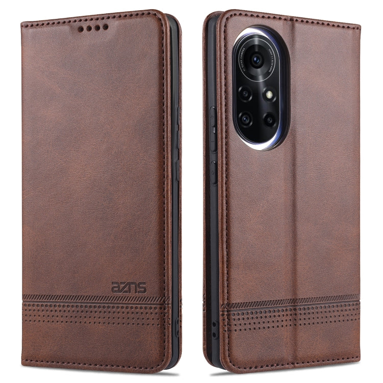 AZNS Magnetic Calf Texture Horizontal Flip Leather Case with Card Slots & Holder & Wallet, For Samsung Galaxy S21 Ultra 5G, For Huawei nova 8 5G, For Huawei nova 8 Pro 5G