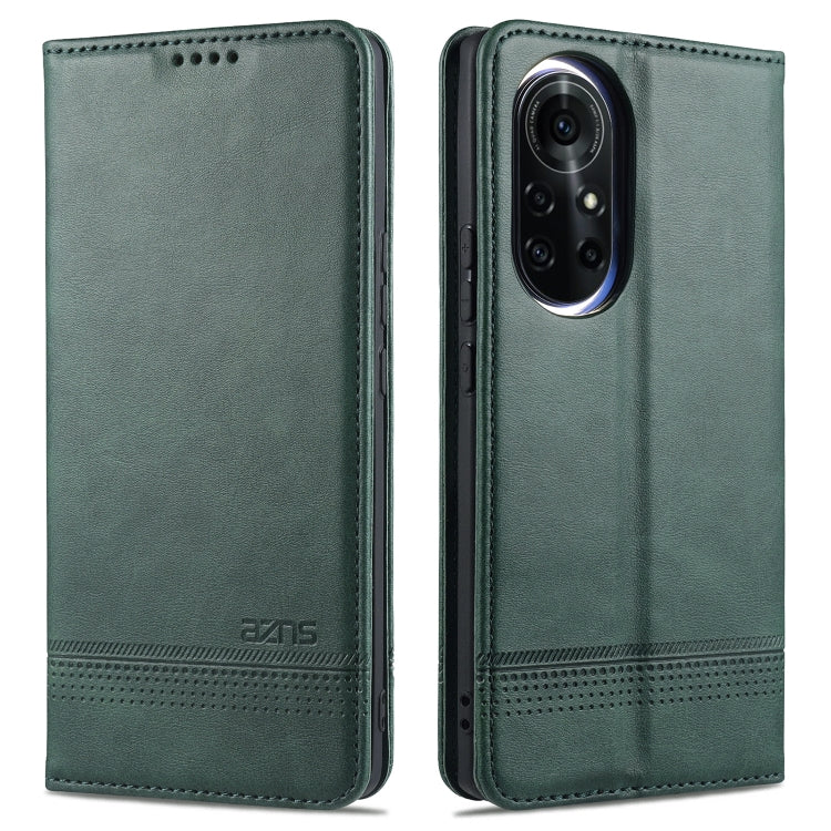 AZNS Magnetic Calf Texture Horizontal Flip Leather Case with Card Slots & Holder & Wallet, For Samsung Galaxy S21 Ultra 5G, For Huawei nova 8 5G, For Huawei nova 8 Pro 5G