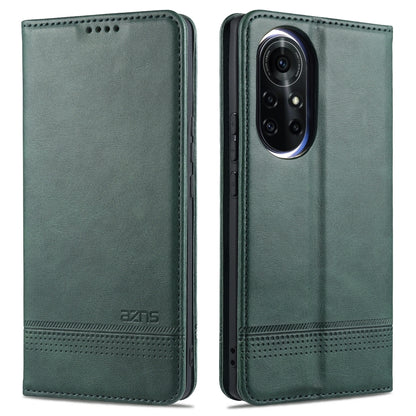 AZNS Magnetic Calf Texture Horizontal Flip Leather Case with Card Slots & Holder & Wallet, For Samsung Galaxy S21 Ultra 5G, For Huawei nova 8 5G, For Huawei nova 8 Pro 5G