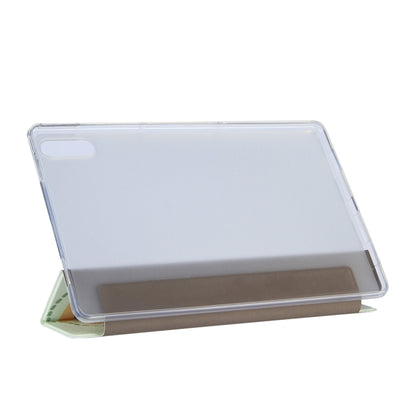 Coloured Drawing Pattern Horizontal Flip Leather Case with Three-folding Holder