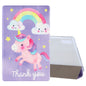 Coloured Drawing Pattern Horizontal Flip Leather Case with Three-folding Holder