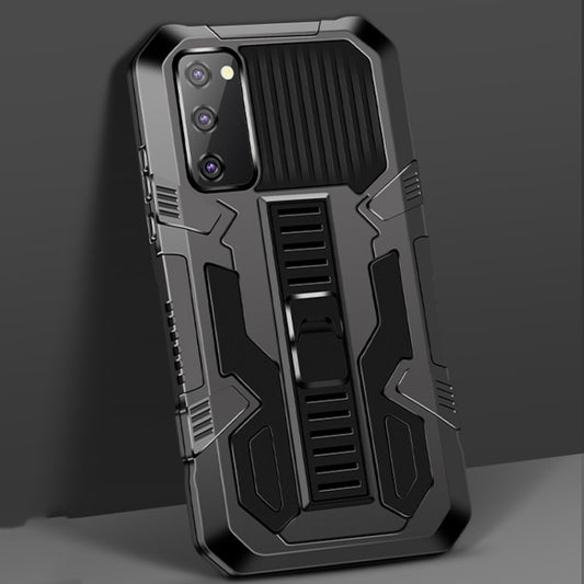 Vanguard Warrior All Inclusive Double-color Shockproof TPU + PC Protective Case with Holder, For Samsung Galaxy A51 / Galaxy A31