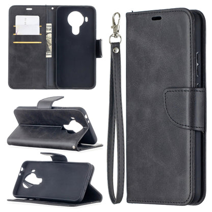 Retro Lambskin Texture Pure Color Horizontal Flip PU Leather Case with Holder & Card Slots & Wallet & Lanyard, For Nokia 5.4, For Samsung Galaxy A02s (EU Version)
